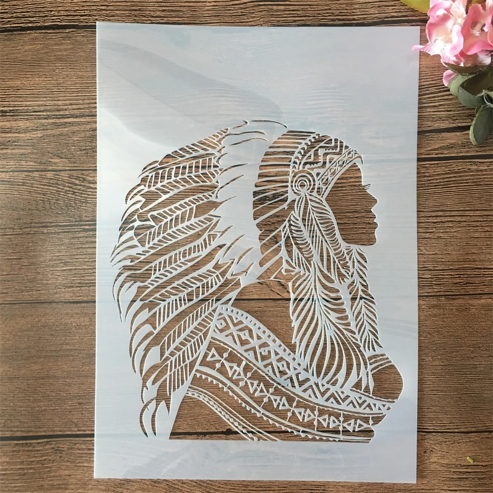 A4 29cm Mandala Chief of A Tribe DIY Layering Stencils Wall Painting Scrapbook Coloring Embossing Album Decorative Template
A4 29cm Mandala Chief of A Tribe DIY Layering Stencils Wall Painting Scrapbook Coloring Embossing Album Decorative Template