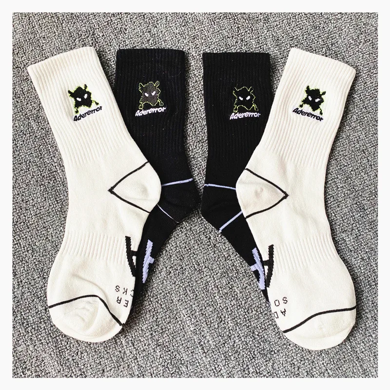 Adererror Vader Socks Men Women Cotton Ader Error Crew Socks Invader Series High Quality Embroidery Logo
Adererror Vader Socks Men Women Cotton Ader Error Crew Socks Invader Series High Quality Embroidery Logo