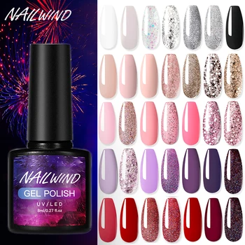 NAILWIND Gel Polish Nail Set UV LED Hybrid Varnish Gel Soak Off Base Semi Permanent All For Manicure Nail Art Decorations
NAILWIND Gel Polish Nail Set UV LED Hybrid Varnish Gel Soak Off Base Semi Permanent All For Manicure Nail Art Decorations