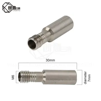 2/5/10Pcs/Lot PTFE Tube Inside M630mm Nozzle Teflon Throat for CR-10 3D Printer MK8 Tube Makerbot 3D Printer Extruder HotEnd
2/5/10Pcs/Lot PTFE Tube Inside M630mm Nozzle Teflon Throat for CR-10 3D Printer MK8 Tube Makerbot 3D Printer Extruder HotEnd