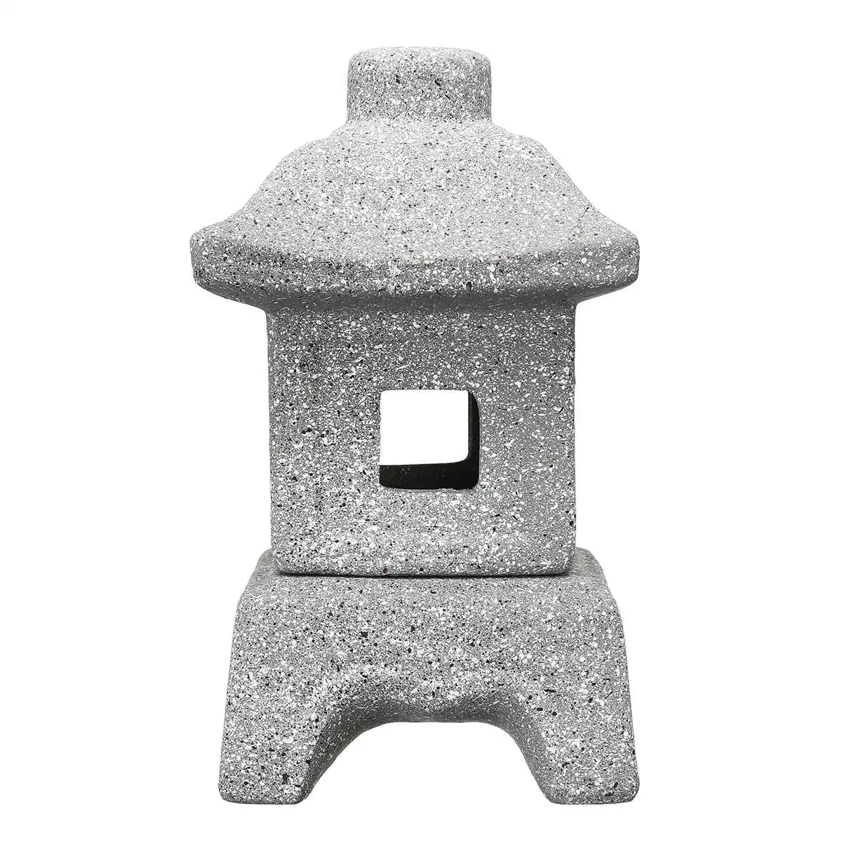 Garden Ornament Pagoda Garden Yard Sculpture Lantern Crafts Candle Holder Patio Garden Ornament Pagoda Garden Yard Sculpture Lantern Crafts Candle Holder Patio