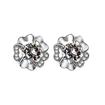 2020 Ice River Real S925 Sterling Silver Women Metal Earrings Fine Jewelry Charm Plum Flower Design Earring Studs 1 Pair
2020 Ice River Real S925 Sterling Silver Women Metal Earrings Fine Jewelry Charm Plum Flower Design Earring Studs 1 Pair
