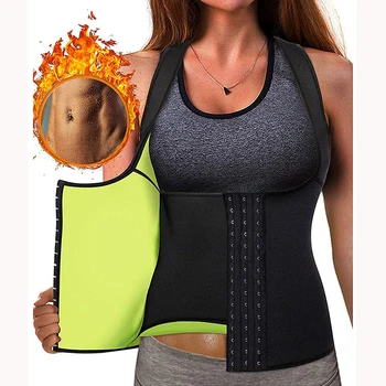 Neoprene Waist Trainer Body Shaper Women Tummy Fat Burner Corset Sweat Vest Shapewear Workout Tank Top Sauna Slimming Belt 
Neoprene Waist Trainer Body Shaper Women Tummy Fat Burner Corset Sweat Vest Shapewear Workout Tank Top Sauna Slimming Belt