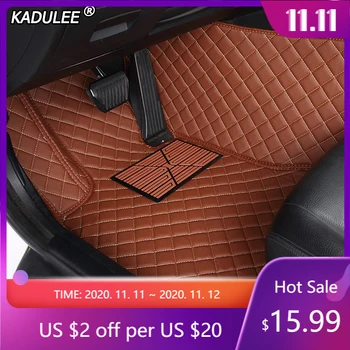 KADULEE Custom leather car floor mat for Landrover Evoque Discovery Sport RANGE ROVER Velar Discovery 3/4/5 Freelander 2 Mats
KADULEE Custom leather car floor mat for Landrover Evoque Discovery Sport RANGE ROVER Velar Discovery 3/4/5 Freelander 2 Mats