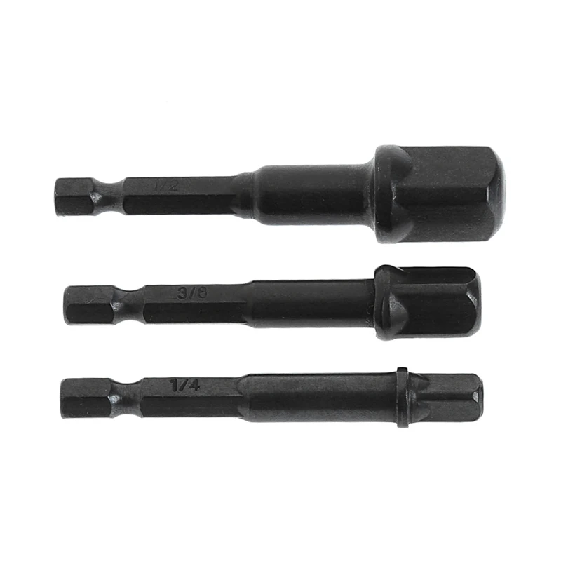 Drop Shipping 3pcs 1/4" 3/8" 1/2"Extension Drill Bit Bar Hex Socket Power Driver Shank Adapter
Drop Shipping 3pcs 1/4" 3/8" 1/2"Extension Drill Bit Bar Hex Socket Power Driver Shank Adapter