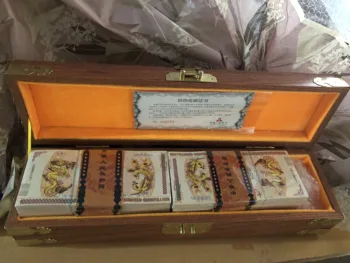 1000pcs Chinese Dragon and Phoenix ONE hundred quintillion Paper Banknotes box set Not Currency Anti-Fake Bills Collectibles
1000pcs Chinese Dragon and Phoenix ONE hundred quintillion Paper Banknotes box set Not Currency Anti-Fake Bills Collectibles