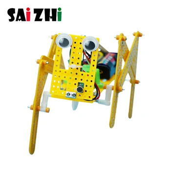 Saizhi DIY Crawling Robot Dog Assembled Model Technology Science Experiment Toys Children Creative Educational Material Kits
Saizhi DIY Crawling Robot Dog Assembled Model Technology Science Experiment Toys Children Creative Educational Material Kits