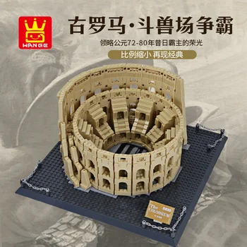 1758pcs Architecture Amphitheatrum Flavium Colosseo Building Blocks Bricks Classic Skyline Model Kids Toy Compatible Legoinglys 
1758pcs Architecture Amphitheatrum Flavium Colosseo Building Blocks Bricks Classic Skyline Model Kids Toy Compatible Legoinglys
