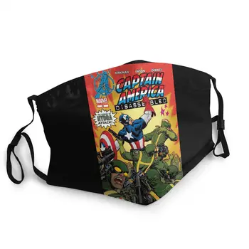 Captain America Comic Non-Disposable Face Mask Anti Haze Dustproof Mask Windproof Protection Cover Respirator Muffle
Captain America Comic Non-Disposable Face Mask Anti Haze Dustproof Mask Windproof Protection Cover Respirator Muffle