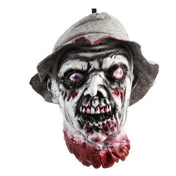 Patygr Halloween Decor Props Scary Hanging Severed Bleeding Head Decorations Bloody Corpse Zombie Heads for Haunted House NEW
Patygr Halloween Decor Props Scary Hanging Severed Bleeding Head Decorations Bloody Corpse Zombie Heads for Haunted House NEW
