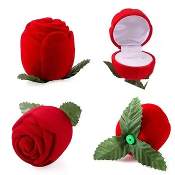 Romantic Rose Jewelry Box Wedding Ring Earrings Storage Display Holder Gift Box Ring Stud Earring Jewelry Organizer Storage Gift
Romantic Rose Jewelry Box Wedding Ring Earrings Storage Display Holder Gift Box Ring Stud Earring Jewelry Organizer Storage Gift