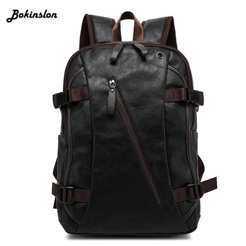 Bokinslon Casual Student Backpack Male Drawstring Oil Wax Canvas Bag Diagonal Man Travel Backpack
Bokinslon Casual Student Backpack Male Drawstring Oil Wax Canvas Bag Diagonal Man Travel Backpack