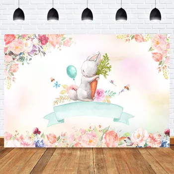 Floral Rabbit Themed Birthday Party Banner Backdrop Spring Flowers Easter Photo Background Carrot Bunny Butterfly Bee Newborn
Floral Rabbit Themed Birthday Party Banner Backdrop Spring Flowers Easter Photo Background Carrot Bunny Butterfly Bee Newborn