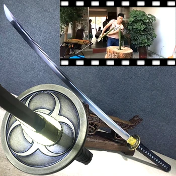 Nice Japanese Samurai Sword Katana Full Tang 1095 High Carbon Steel Blade Sharp Cut Bamboo Handmade Battle Knife
Nice Japanese Samurai Sword Katana Full Tang 1095 High Carbon Steel Blade Sharp Cut Bamboo Handmade Battle Knife