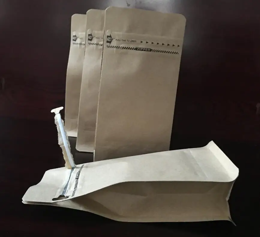 50pcs 1/4 pound Coffee Bean Packaging Bag With Valve Kraft Paper Stand Up Zip Lock Bag Aluminum Foil Composite Pack Pouch
50pcs 1/4 pound Coffee Bean Packaging Bag With Valve Kraft Paper Stand Up Zip Lock Bag Aluminum Foil Composite Pack Pouch