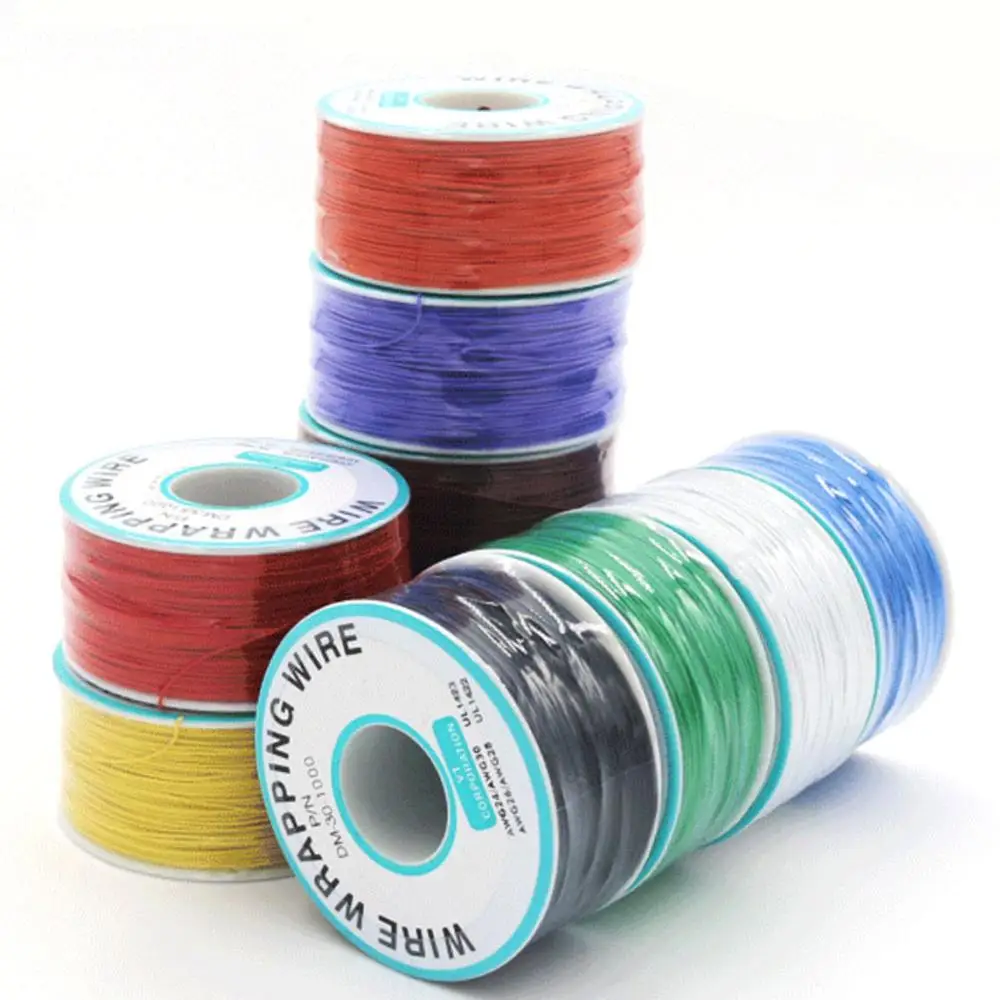 250m / lot 30 AWG wire 10-color single-strand copper wire for notebook motherboard connection wires for PCB soldering
250m / lot 30 AWG wire 10-color single-strand copper wire for notebook motherboard connection wires for PCB soldering