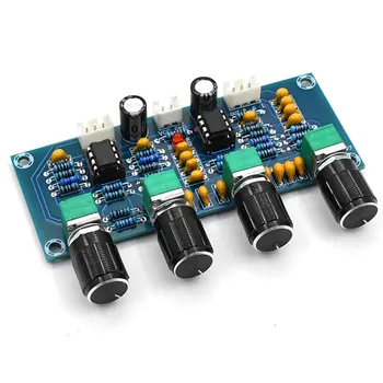 XH-A901 NE5532 Tone Board preamp Pre-amp With treble bass volume adjustment pre-amplifier Tone Controller For amplifier Board 
XH-A901 NE5532 Tone Board preamp Pre-amp With treble bass volume adjustment pre-amplifier Tone Controller For amplifier Board