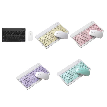 Wireless Bluetooth Keyboard Mouse Set Lightweight Portable for IOS Android Phone Tablet Keyboards Computer Office Keyboards
Wireless Bluetooth Keyboard Mouse Set Lightweight Portable for IOS Android Phone Tablet Keyboards Computer Office Keyboards