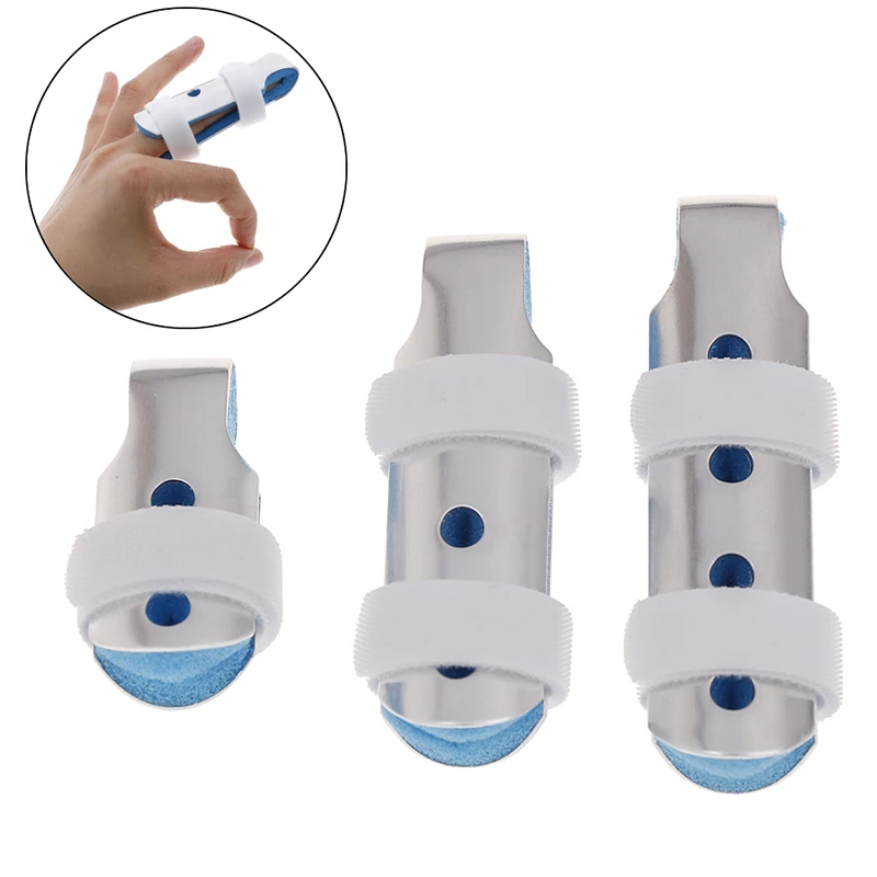 Description Picture 3 of itemMallet Broken Finger/Sprain/Fracture/Pain Relief/ Joint Immobilization Aluminum & Foam Finger Splint Hand Trigger Support Brace