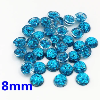 New Fashion 40pcs 8mm Sky Blue Color Flat Back Resin Cabochons Cameo O7-03
New Fashion 40pcs 8mm Sky Blue Color Flat Back Resin Cabochons Cameo O7-03
