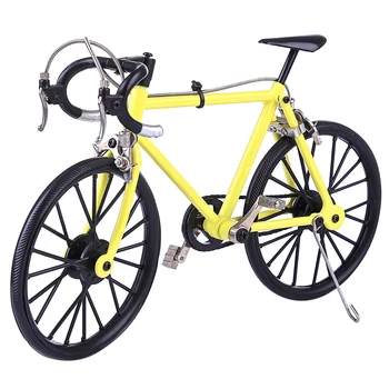 Mini DIY Bicycle Model Simulated Decoration Model Educational Toy Birthday New Year Gift For Child Kid Adult - Yellow White 0108
Mini DIY Bicycle Model Simulated Decoration Model Educational Toy Birthday New Year Gift For Child Kid Adult - Yellow White 0108