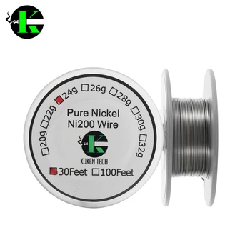 Kuken Tech 30Feet/ROll NI200 wire Resistance Wire for rda rat Electronic Cigarette Heating Wires DIY Vaporizer Coil Tools
Kuken Tech 30Feet/ROll NI200 wire Resistance Wire for rda rat Electronic Cigarette Heating Wires DIY Vaporizer Coil Tools