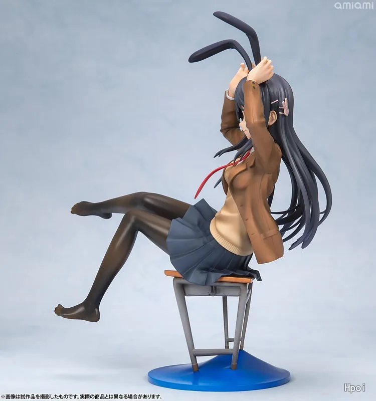 GZTZMY Rascal Does Not Dream of Senpai Sakurajima Mai PVC Action Figure Anime Sexy Girl Figure Model Toys Bunny Girl GZTZMY Rascal Does Not Dream of Senpai Sakurajima Mai PVC Action Figure Anime Sexy Girl Figure Model Toys Bunny Girl