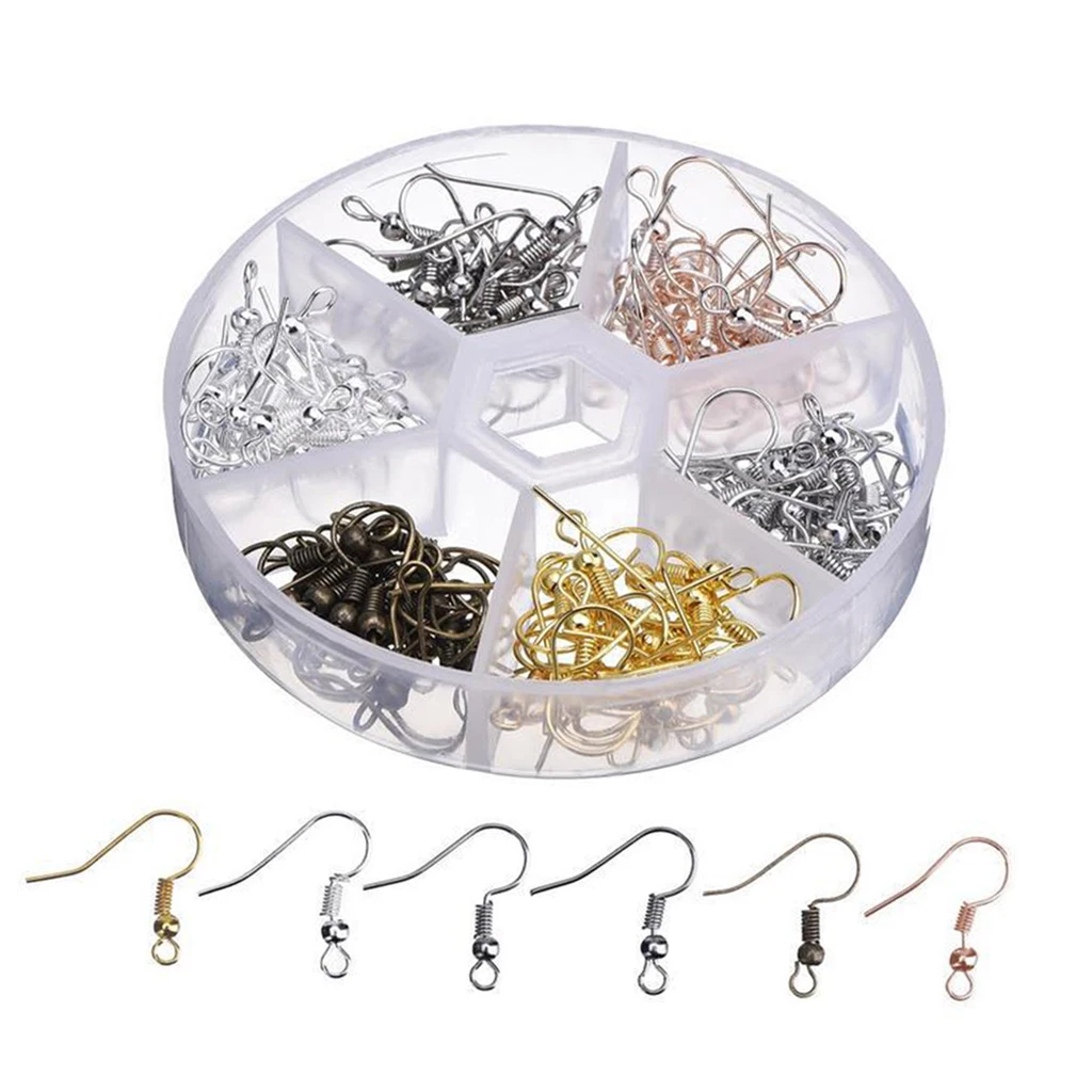120pcs Earring Hooks Yourself Make Earhook Blanks Earring Hooks For Jewelry Making 120pcs Earring Hooks Yourself Make Earhook Blanks Earring Hooks For Jewelry Making