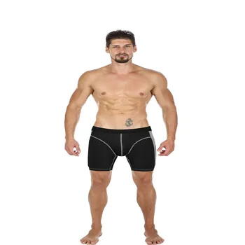 new product 2019 solid color breathable soft cotton long boxer men underwear 2pcs for gym running
new product 2019 solid color breathable soft cotton long boxer men underwear 2pcs for gym running