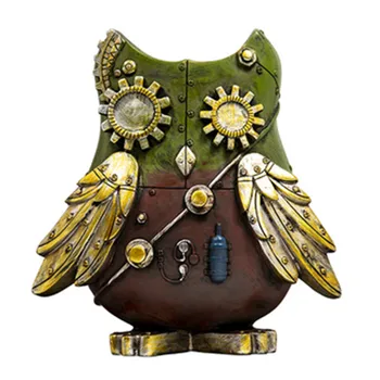 Retro Children's Piggy Bank Large Capacity Creative Nostalgic Owl Ornament Mechanical Bird Piggy Bank Home Decor Gift A1220
Retro Children's Piggy Bank Large Capacity Creative Nostalgic Owl Ornament Mechanical Bird Piggy Bank Home Decor Gift A1220