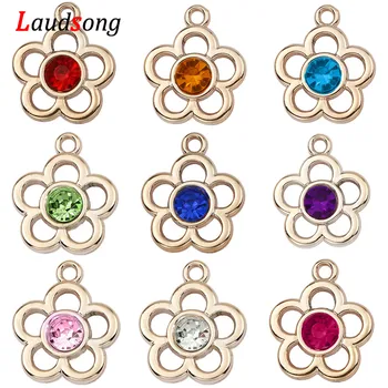 30pcs Rose Gold Flower Pendants Multicolor Drill Charms For Jewelry Making DIY Bracelet Necklace Charm Jewelry Findings 24mm
30pcs Rose Gold Flower Pendants Multicolor Drill Charms For Jewelry Making DIY Bracelet Necklace Charm Jewelry Findings 24mm