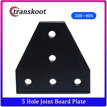 2020 3030 4040 with 5 holes Strong Corner Angle Bracket Connection Joint Strip Board for Aluminum Profile
2020 3030 4040 with 5 holes Strong Corner Angle Bracket Connection Joint Strip Board for Aluminum Profile