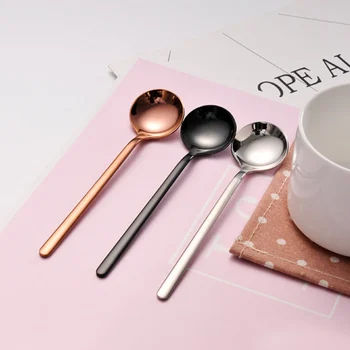 1PC Round Shape Stainless Steel Milk Coffee Spoons Small Round Fruit Yogurt Mug Spoon
1PC Round Shape Stainless Steel Milk Coffee Spoons Small Round Fruit Yogurt Mug Spoon