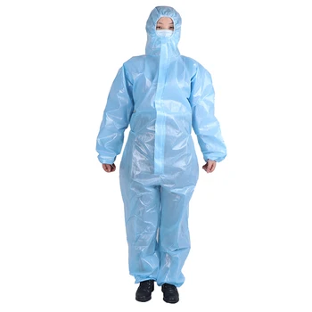 Hooded isolation jacket Disposable Protective Overalls Suit Splashproof antivirus Isolation Clothing Set
Hooded isolation jacket Disposable Protective Overalls Suit Splashproof antivirus Isolation Clothing Set