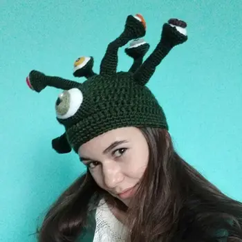 Unisex Crochet Knit Beanie Hat Colorful Octopus Tentacles Eyes Cosplay Warm Cap High Quality
Unisex Crochet Knit Beanie Hat Colorful Octopus Tentacles Eyes Cosplay Warm Cap High Quality