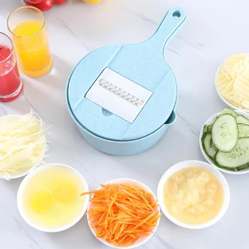 New Slicer Vegetable Slicer Potato Peeler Carrot Onion Grater with Strainer Vegetable Cutter 8 in 1 Kitchen Accessories
New Slicer Vegetable Slicer Potato Peeler Carrot Onion Grater with Strainer Vegetable Cutter 8 in 1 Kitchen Accessories