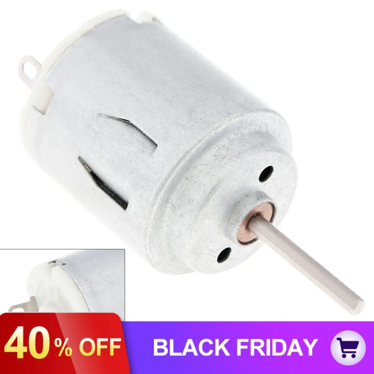 R140 3V 1.25W 14200rpm DC Motor Solar Fan Motor Electric Toothbrush Motor with Carbon Brush for DIY Toys Hobbies/Household
R140 3V 1.25W 14200rpm DC Motor Solar Fan Motor Electric Toothbrush Motor with Carbon Brush for DIY Toys Hobbies/Household