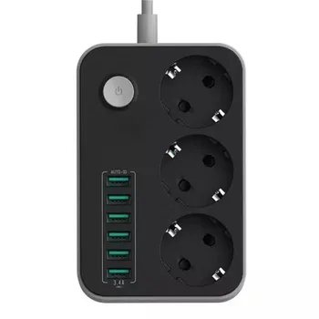 High-quality Durable Connection Panel 3.4A European Standard Socket 6USB Plug Strip Feeder Board
High-quality Durable Connection Panel 3.4A European Standard Socket 6USB Plug Strip Feeder Board