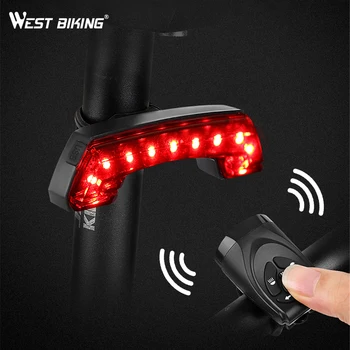 WEST BIKING Bike Tail Light Turn Signal Warning Cycling Rear Lights Smart Wireless Remote Control Horn Light MTB Bicycle Light
WEST BIKING Bike Tail Light Turn Signal Warning Cycling Rear Lights Smart Wireless Remote Control Horn Light MTB Bicycle Light