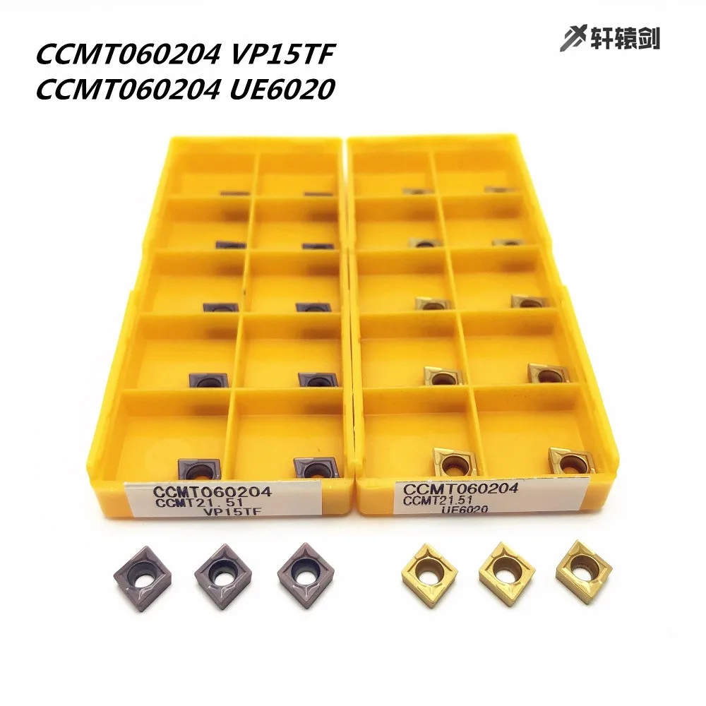 10 Pcs Carbide Insert CCMT060204 VP15TF CCMT060204 UE6020 Internal Round Milling Tool CNC Knife Lathe Tools CCMT 060204 Milling
10 Pcs Carbide Insert CCMT060204 VP15TF CCMT060204 UE6020 Internal Round Milling Tool CNC Knife Lathe Tools CCMT 060204 Milling