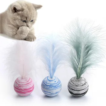 Interactive Cat Toys Star Balls Plus Feather High Quality EVA Material Light Foam Ball Throwing Funny Plush Toy Supplies
Interactive Cat Toys Star Balls Plus Feather High Quality EVA Material Light Foam Ball Throwing Funny Plush Toy Supplies