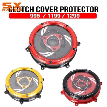 Motorcycle CNC Clutch Protection Case Cover Guard Transparent Engine Protector For Ducati 959 1199 1299 Panigale S Anniversario
Motorcycle CNC Clutch Protection Case Cover Guard Transparent Engine Protector For Ducati 959 1199 1299 Panigale S Anniversario
