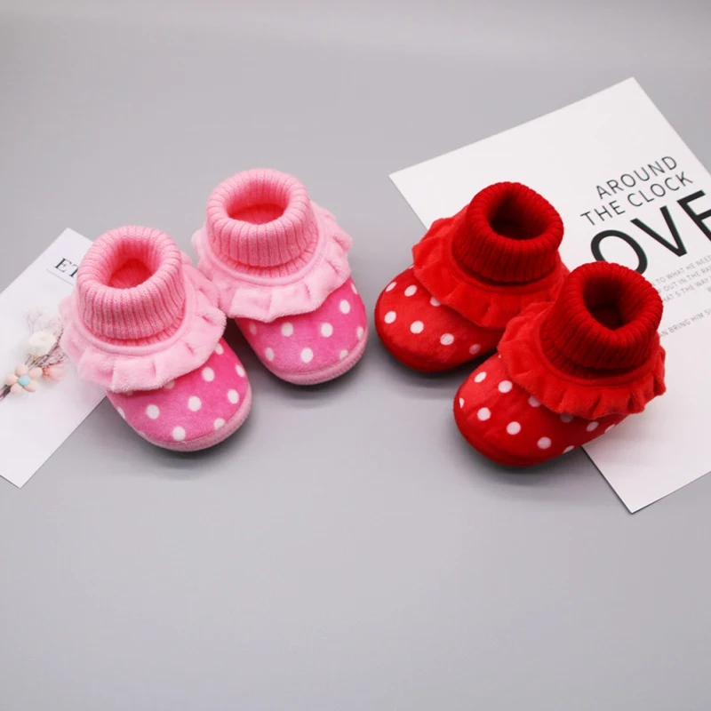 Baby Girls shoes Princess Winter Newborn First Walkers Fashion Super Warm Anti-slip Infant Toddler Child Girl Footwear Shoes 
Baby Girls shoes Princess Winter Newborn First Walkers Fashion Super Warm Anti-slip Infant Toddler Child Girl Footwear Shoes