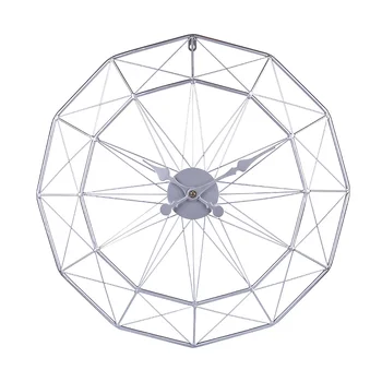 60cm Retro Type Wrought Iron Art Silent Wall Clock For Home Decor Wall Clock Quartz Modern Design Timer - Silver Black Gold
60cm Retro Type Wrought Iron Art Silent Wall Clock For Home Decor Wall Clock Quartz Modern Design Timer - Silver Black Gold