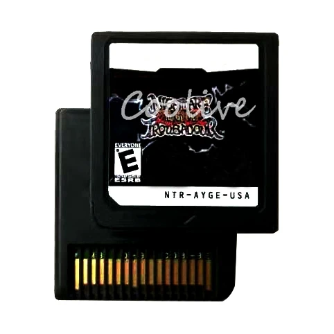 Yu-Gi-Oh! Nightmare Troubadour ENG/FRA/GER/ITA/ESP Video Game Accessories Compilation Cartridge Card for 64 bit Console US Cover
Yu-Gi-Oh! Nightmare Troubadour ENG/FRA/GER/ITA/ESP Video Game Accessories Compilation Cartridge Card for 64 bit Console US Cover
