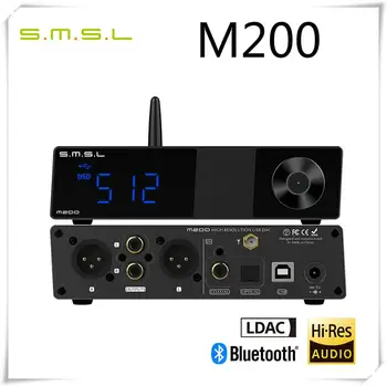SMSL M200 SP200 AKM4497 High Resolution Full Balanced Bluetooth 5.0 USB DAC DSD512 PCM 32bit/768kHz Remote Conteol
SMSL M200 SP200 AKM4497 High Resolution Full Balanced Bluetooth 5.0 USB DAC DSD512 PCM 32bit/768kHz Remote Conteol