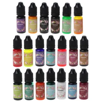 Epoxy Pigment 20 Colors Liquid Epoxy Resin Dye Each 0.35oz Epoxy Colorant Highly Concentrated Resin Pigment Non-Toxic Resin Colo
Epoxy Pigment 20 Colors Liquid Epoxy Resin Dye Each 0.35oz Epoxy Colorant Highly Concentrated Resin Pigment Non-Toxic Resin Colo