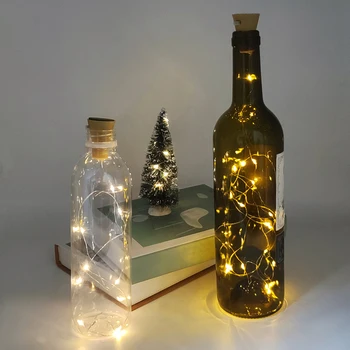 Durable 10LED/20LED Solar Wine Bottle String Lights Practical Multi-functional Classic Wedding Bar Cork Garland Fairy Lamp
Durable 10LED/20LED Solar Wine Bottle String Lights Practical Multi-functional Classic Wedding Bar Cork Garland Fairy Lamp