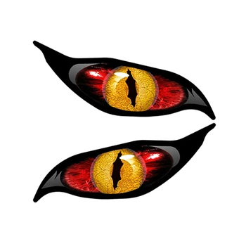2x Personality Car Sticker Yellow Red Blue Evil Eye Zombie Sunscreen Waterproof Decal for Rearview Mirror,13cm*5cm
2x Personality Car Sticker Yellow Red Blue Evil Eye Zombie Sunscreen Waterproof Decal for Rearview Mirror,13cm*5cm