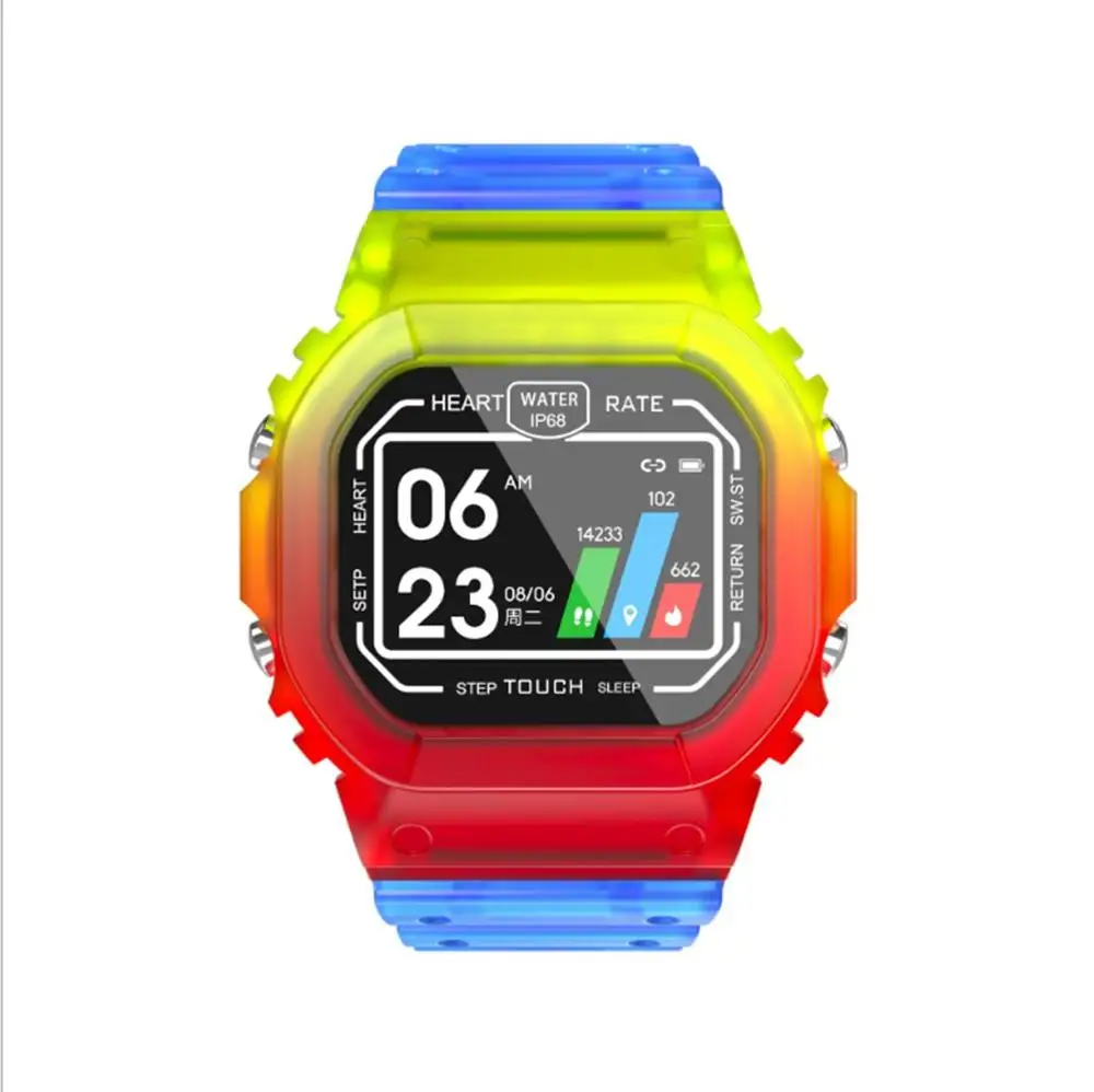 Bluetooth Smart Watch Touch Screen Music Control Message Reminder Health Sleeping Monitoring Smart Wristwatch for Android iOS
Bluetooth Smart Watch Touch Screen Music Control Message Reminder Health Sleeping Monitoring Smart Wristwatch for Android iOS